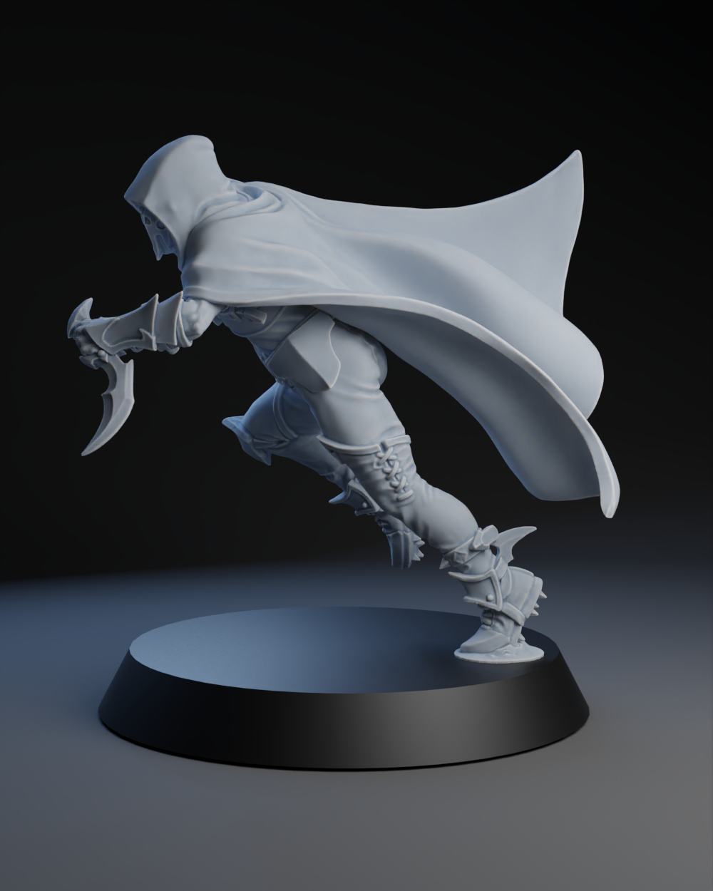 Dark Elves Team - Assassin 02 | Brutefun Miniatures | Resin