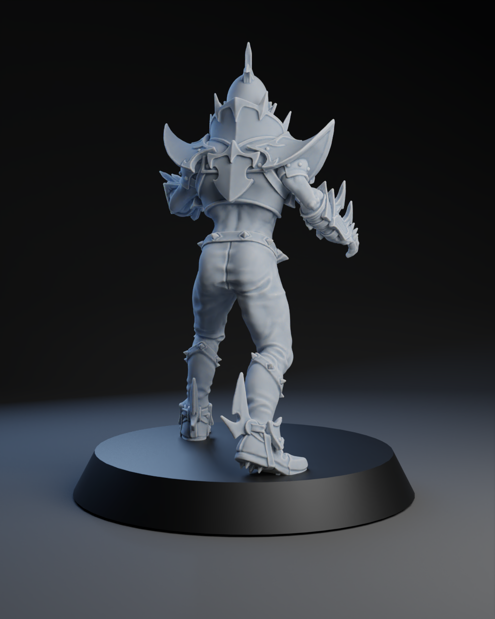 Dark Elves Team - Linemen (6 models) | Brutefun Miniatures | Resin