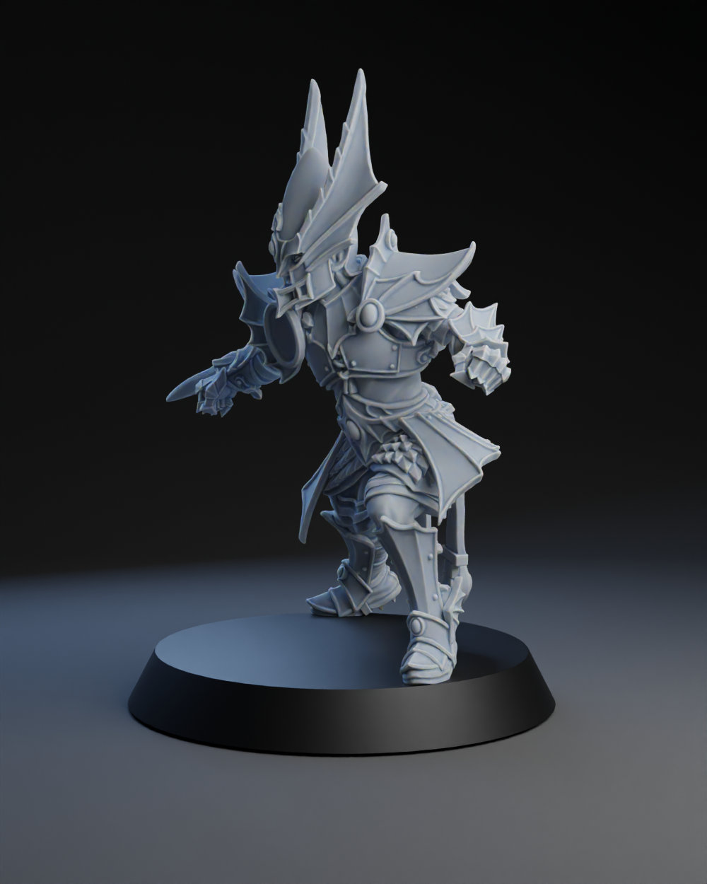 Elven Nobles - Blitzer 02 | Brutefun Miniatures | Resin
