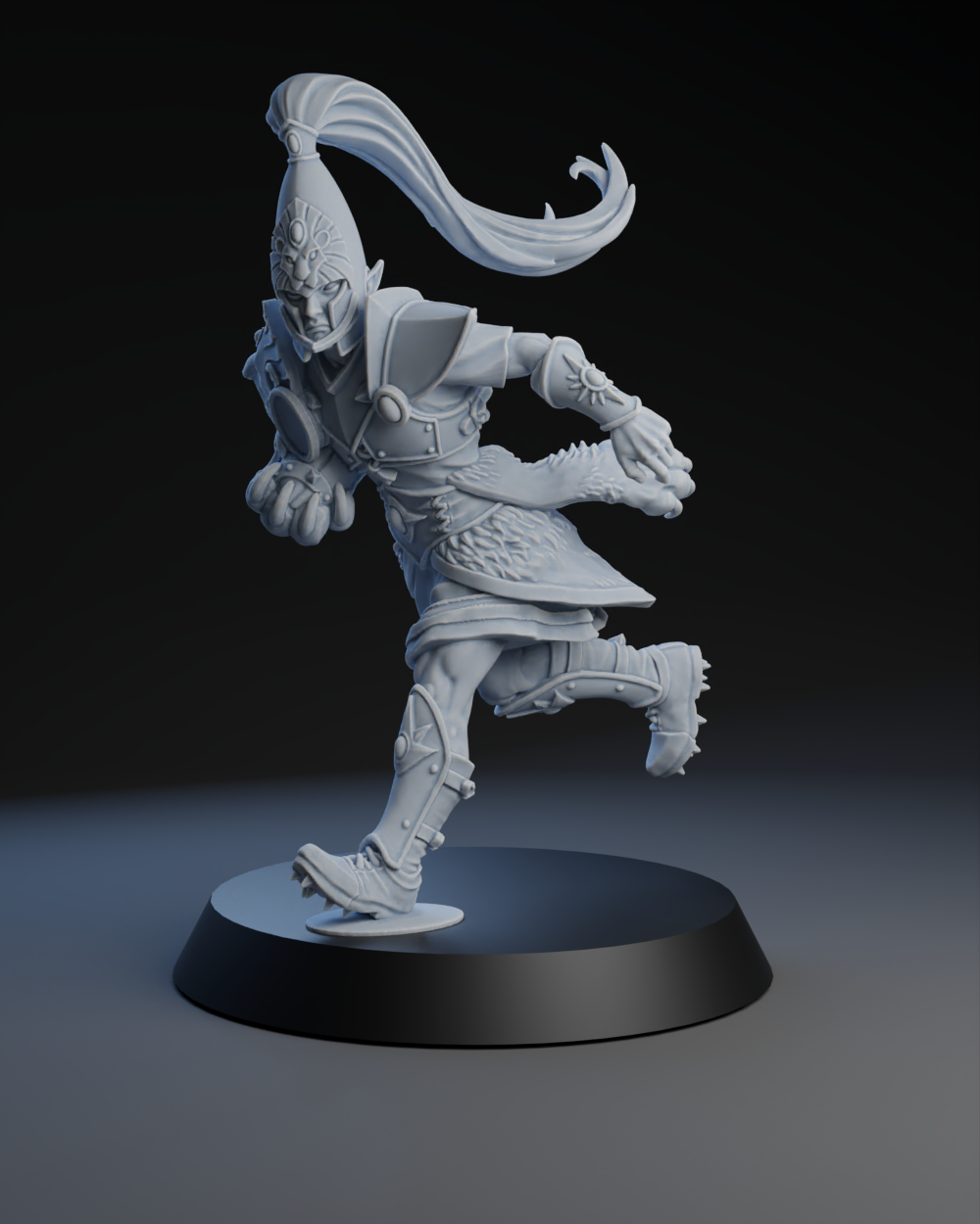 Elven Nobles - Catcher 01 | Brutefun Miniatures | Resin