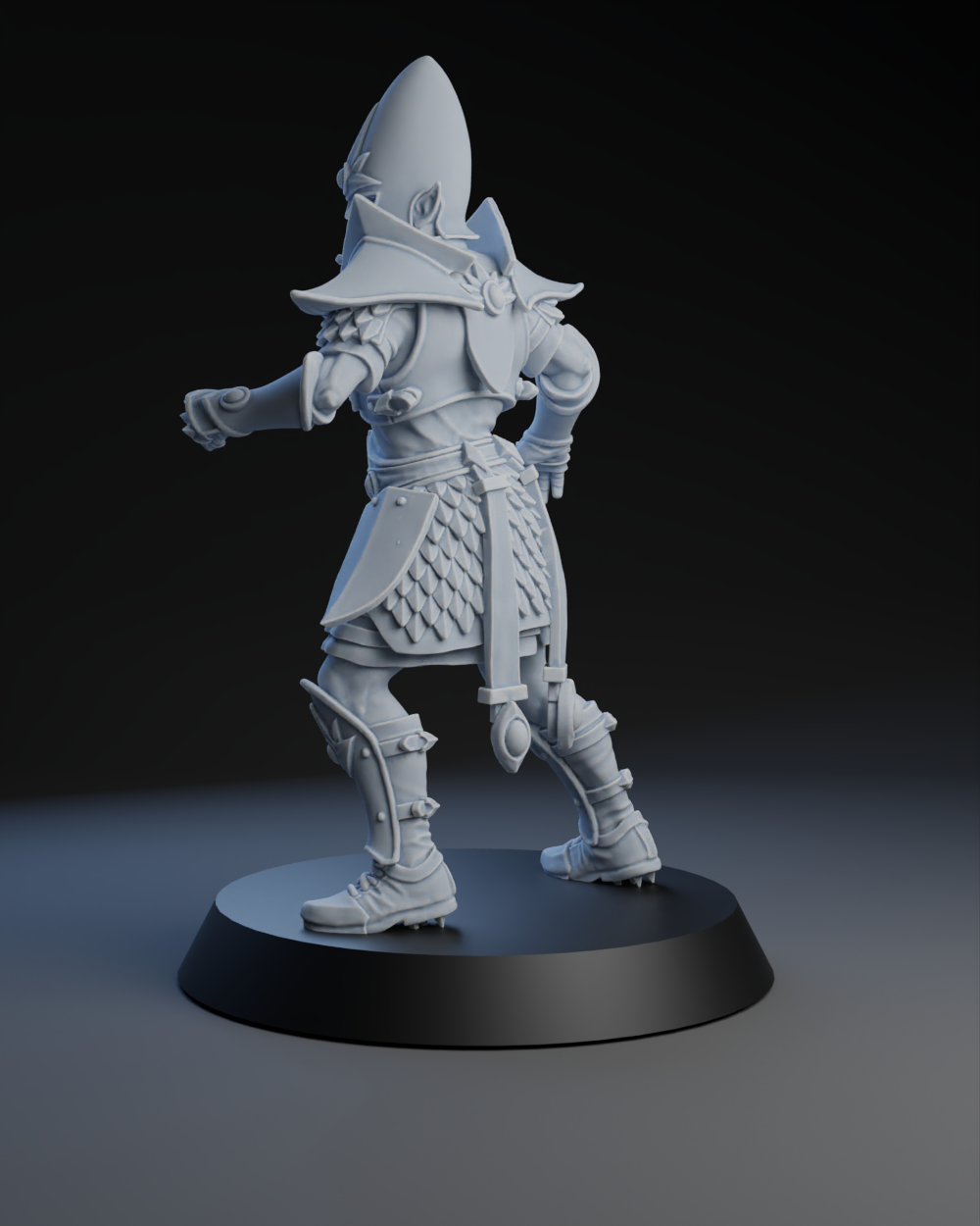 Elven Nobles - Lineman 02 | Brutefun Miniatures | Resin