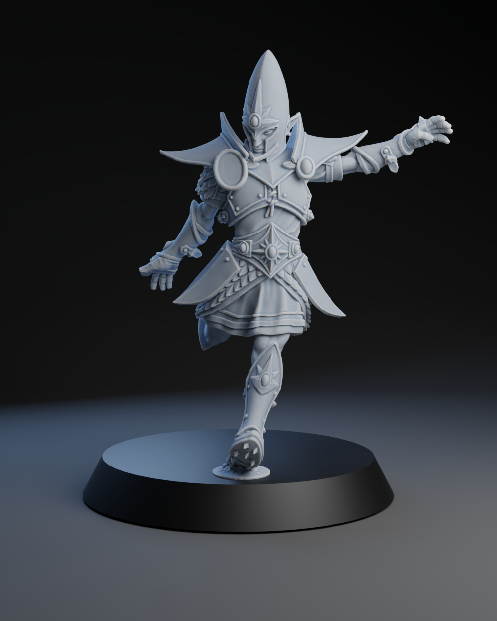 Elven Nobles - Lineman 04 | Brutefun Miniatures | Resin