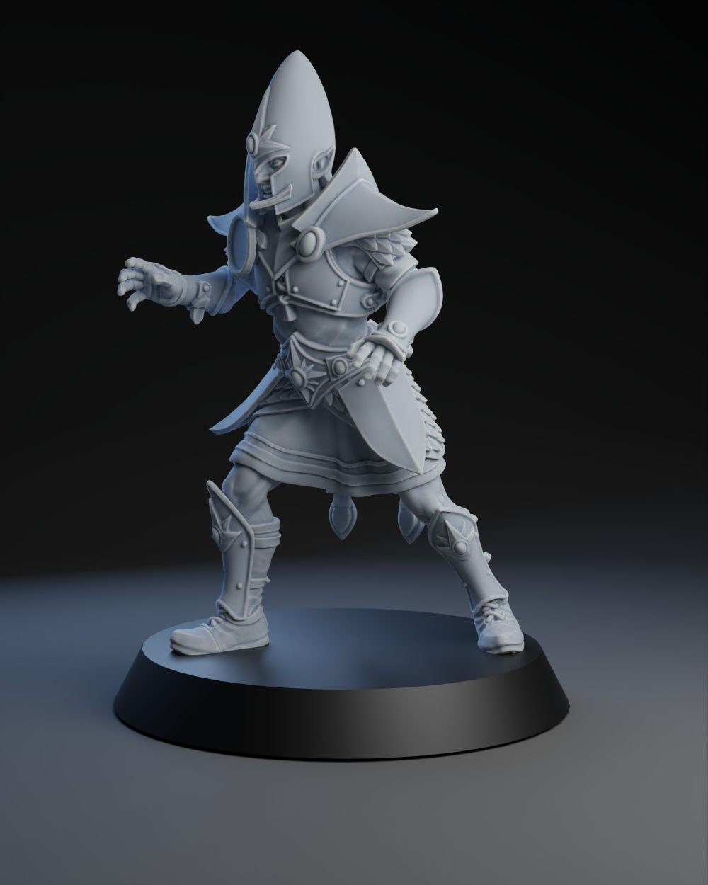 Elven Nobles - Lineman 05 | Brutefun Miniatures | Resin