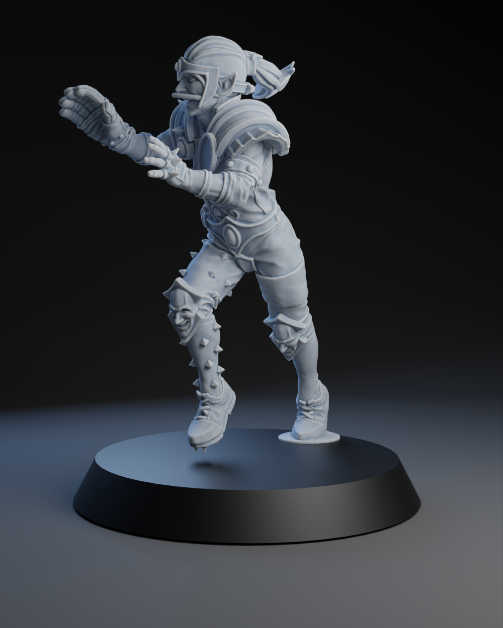 Pro Elves Team - Catcher 01 | Brutefun Miniatures | Resin