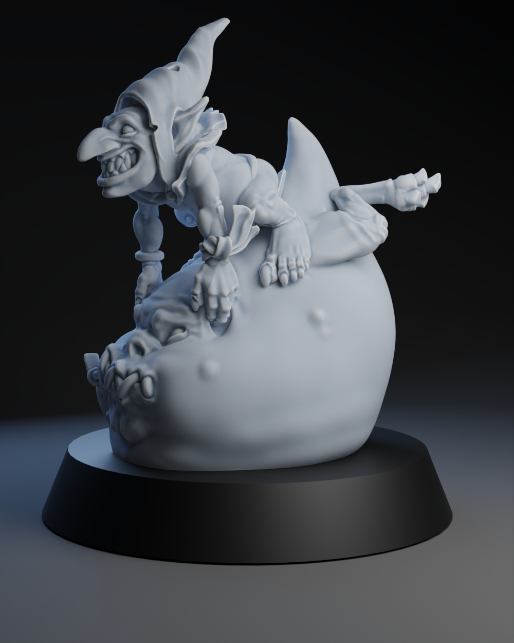 Snottingham Skwurtz Team - Runt Bouncer 02 | Brutefun Miniatures | Resin