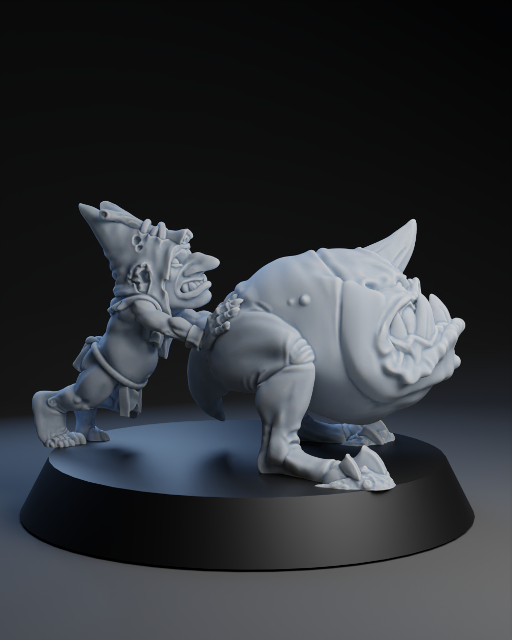 Snottingham Skwurtz Team - Handlers 01 | Brutefun Miniatures | Resin