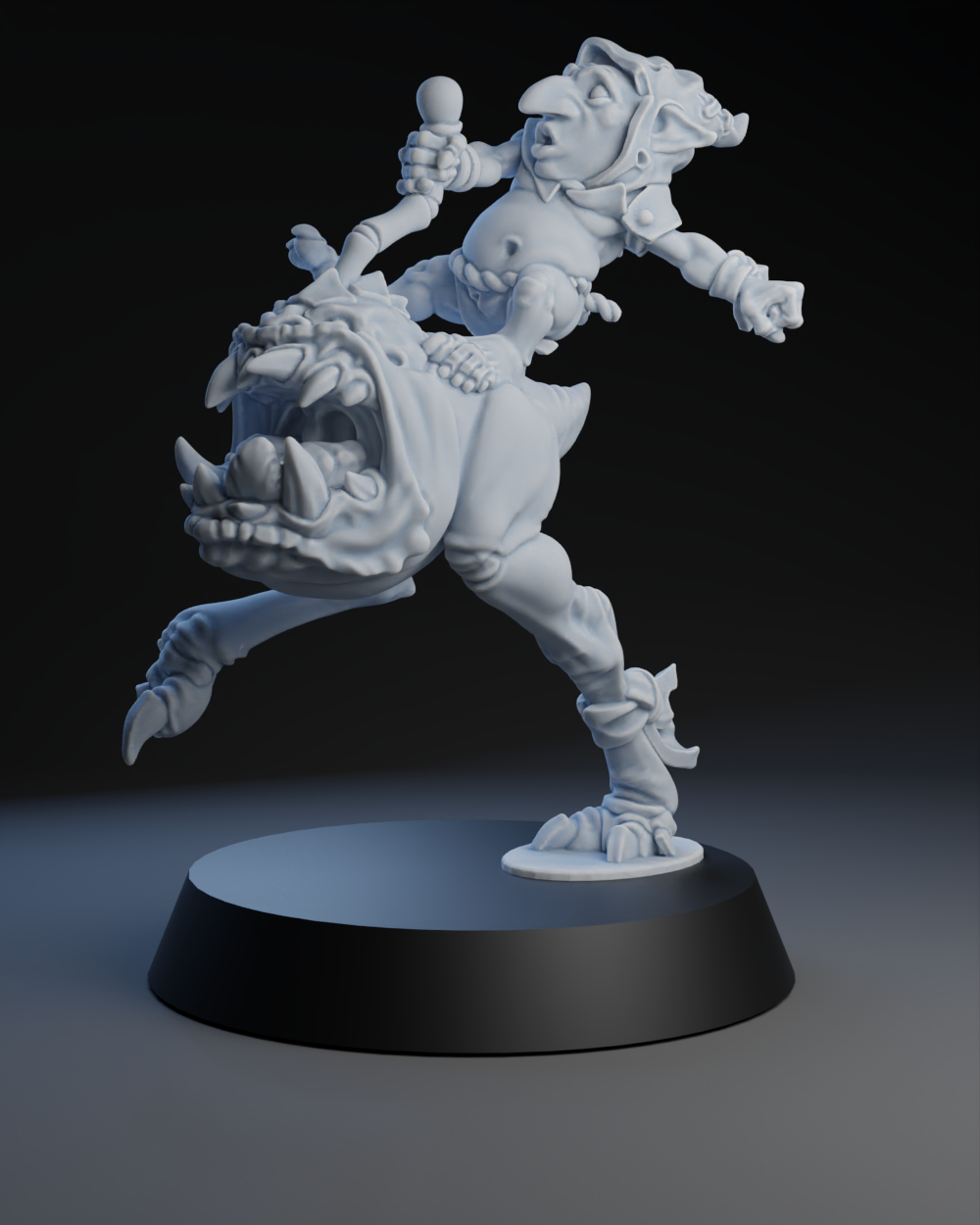 Snottingham Skwurtz Team - Runt Stilts 01 | Brutefun Miniatures | Resin