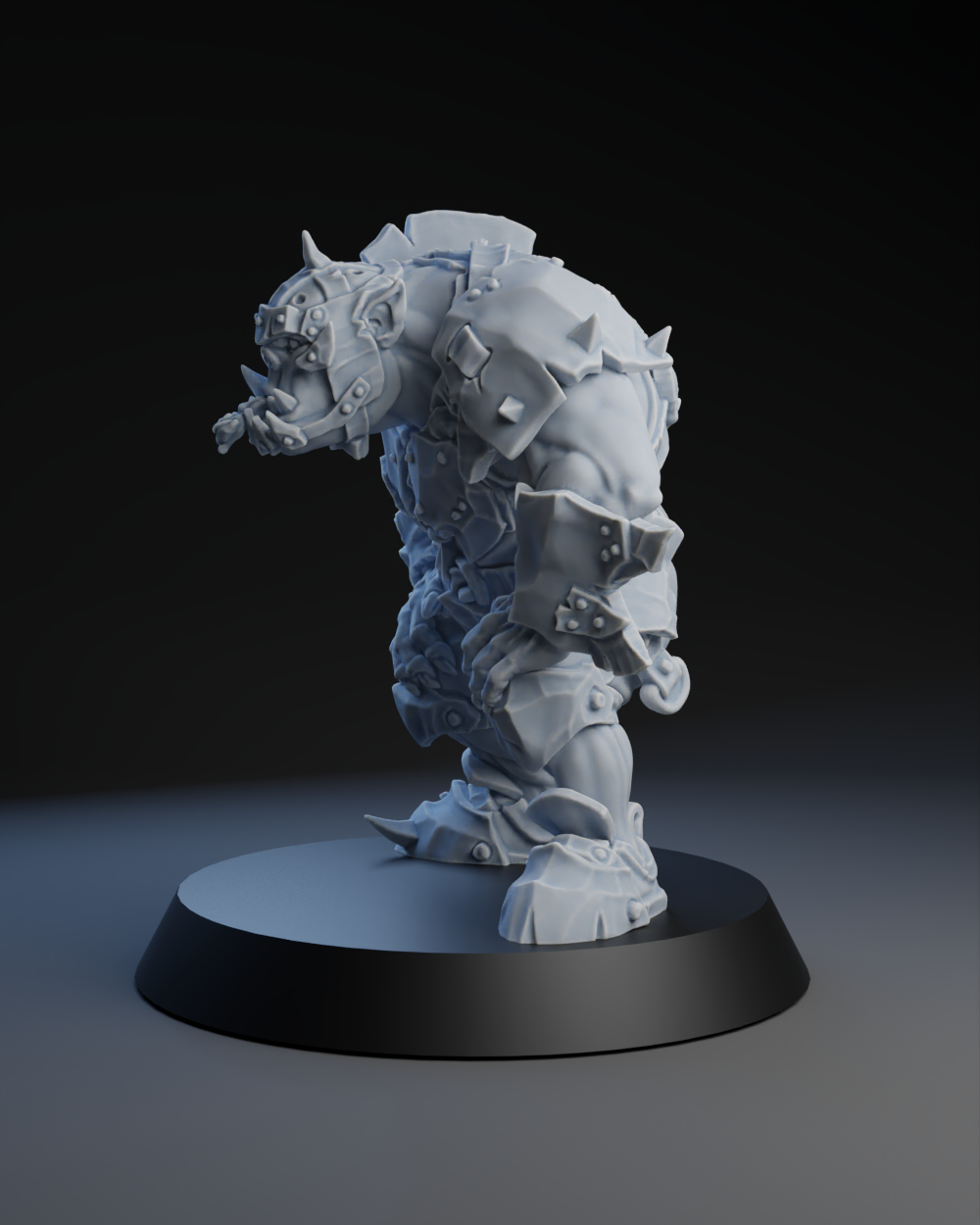 Pig Iron Pummelers Team - Lineman 03 | Brutefun Miniatures | Resin