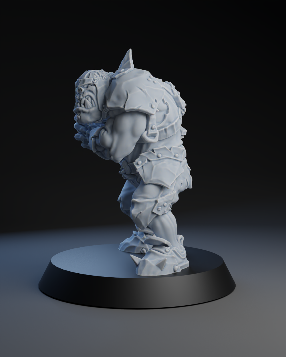Pig Iron Pummelers Team - Thrower | Brutefun Miniatures | Resin