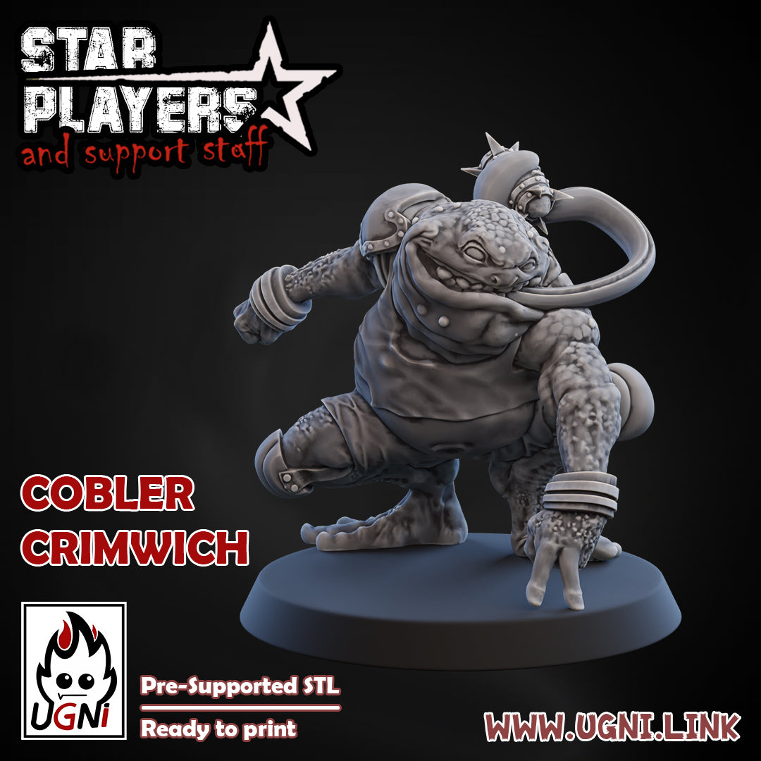 Star Player - Cobler Crimwich | UGNI Miniatures | Resin