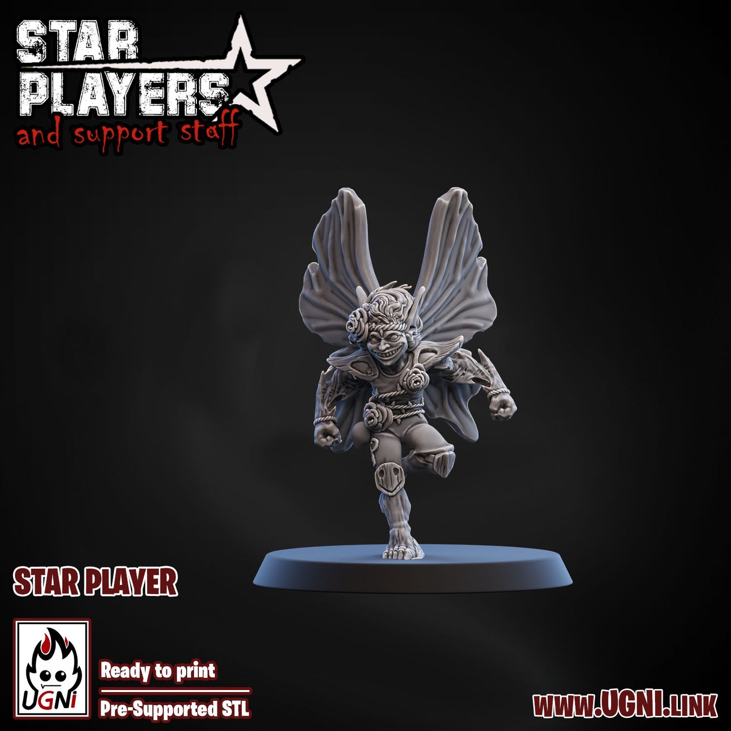 Star Player - Fairy | UGNI Miniatures | Resin