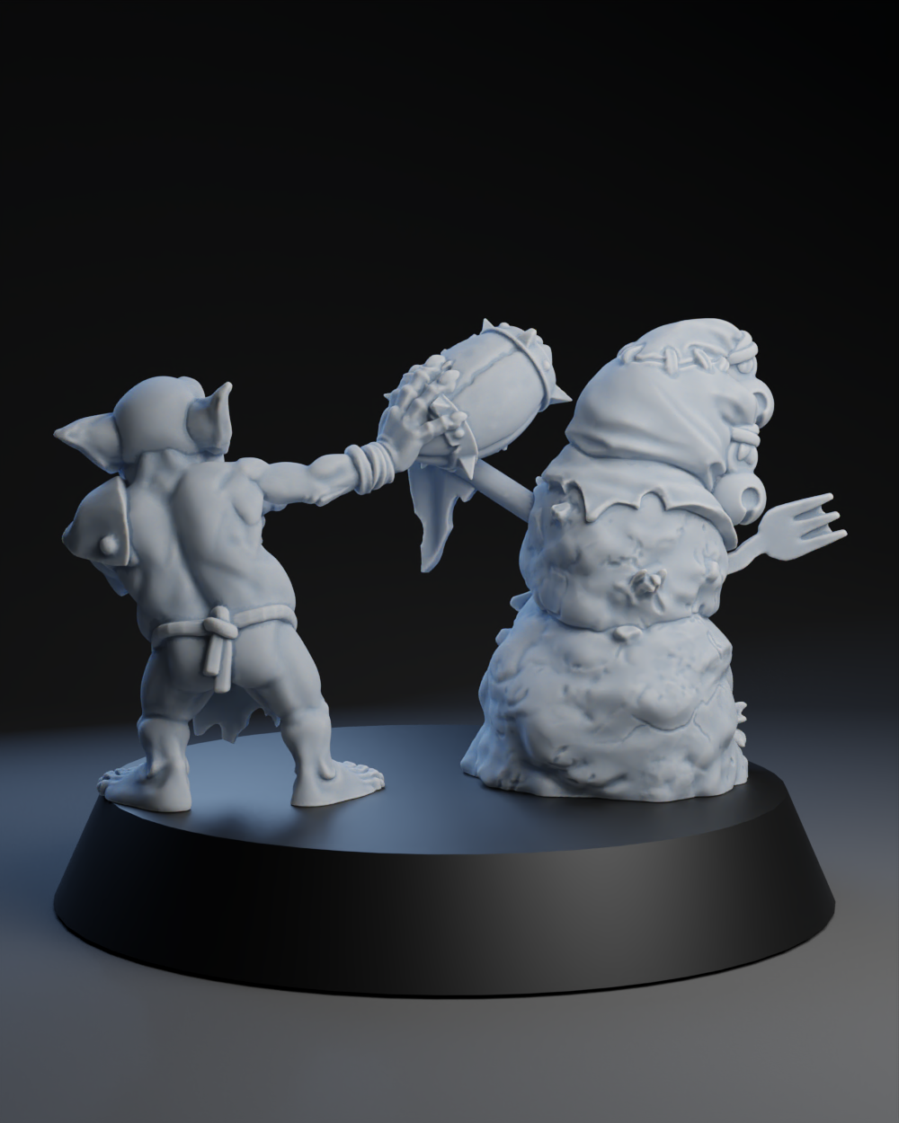 Snottingham Skwurtz Team - Trickster 02 | Brutefun Miniatures | Resin