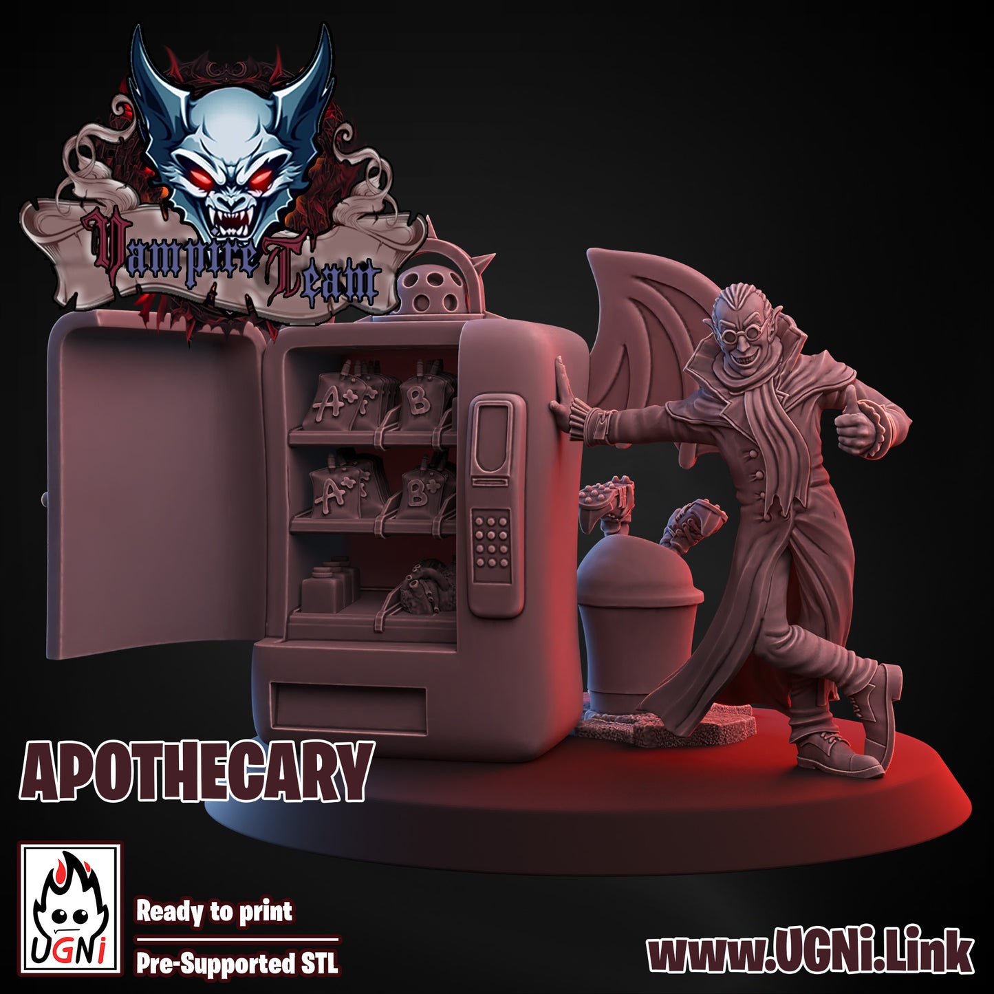 Vampire Team - Apothecary | UGNI Miniatures | Resin