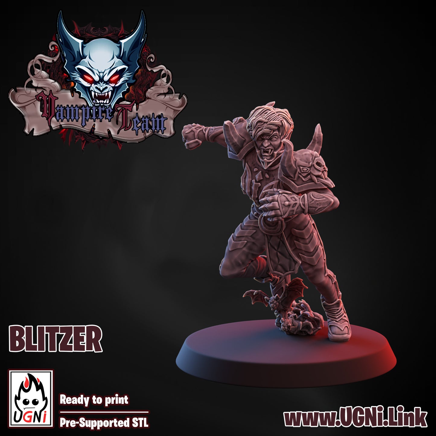 Vampire Team - Blitzer 01 | UGNI Miniatures | Resin