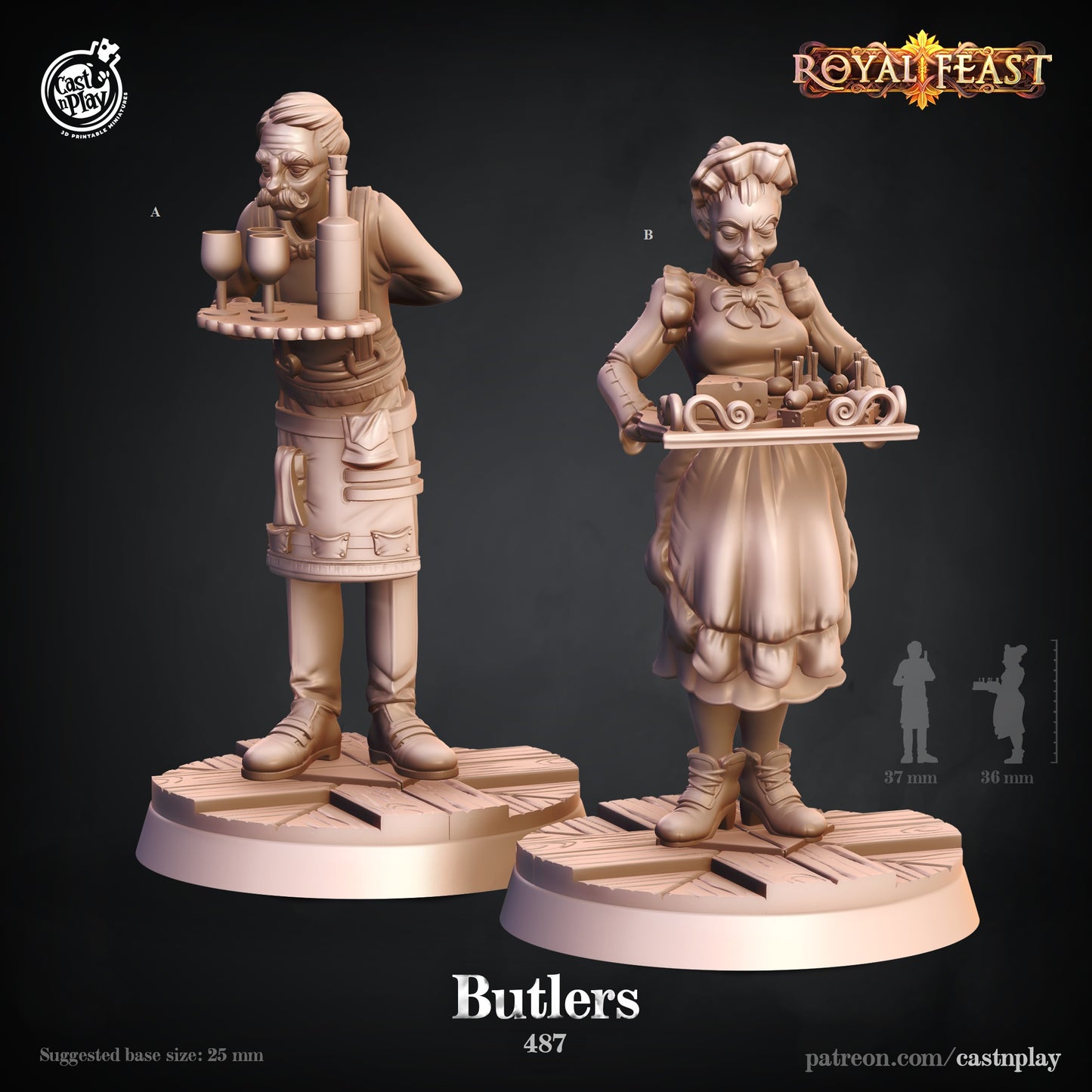 Butlers - Royal Feast | Cast N Play | Resin