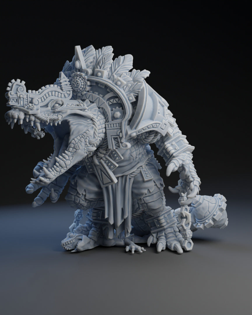 Crocodile Star Player | Brutefun Miniatures | Resin