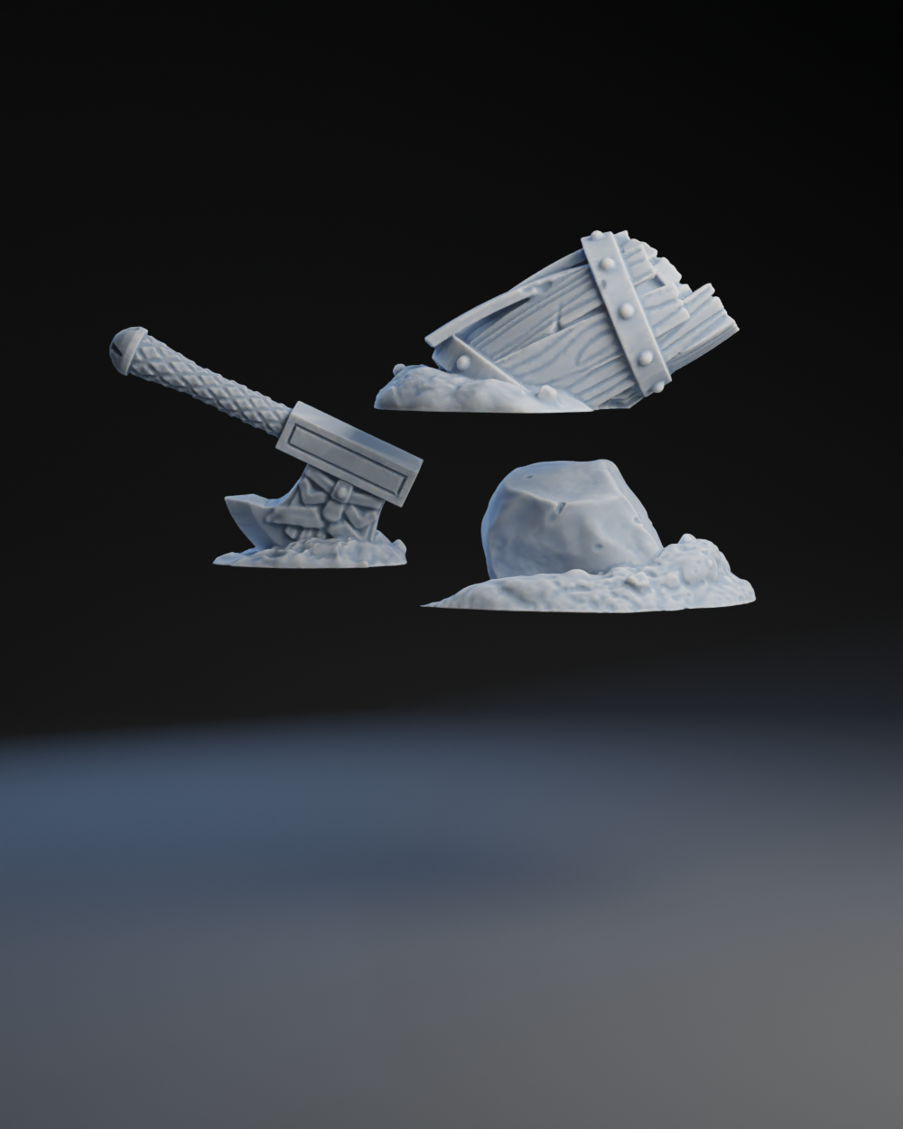 Basing Elements | Brutefun Miniatures | Resin