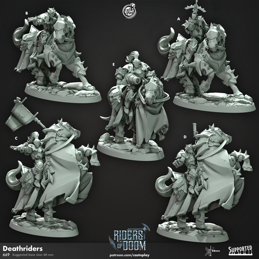 Deathriders - Riders of Doom | Cast N Play | Resin