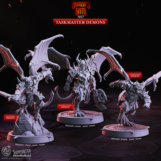 Taskmaster Demons - Demon's Gate | Cast N Play | Resin
