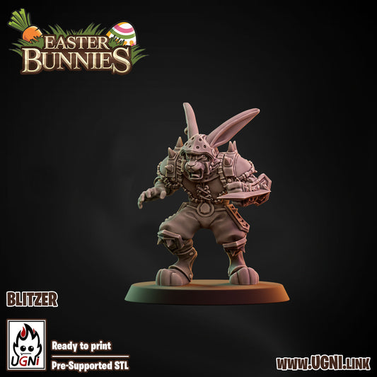 Easter Bunnies Team - Blitzer 04 | UGNI Miniatures | Resin