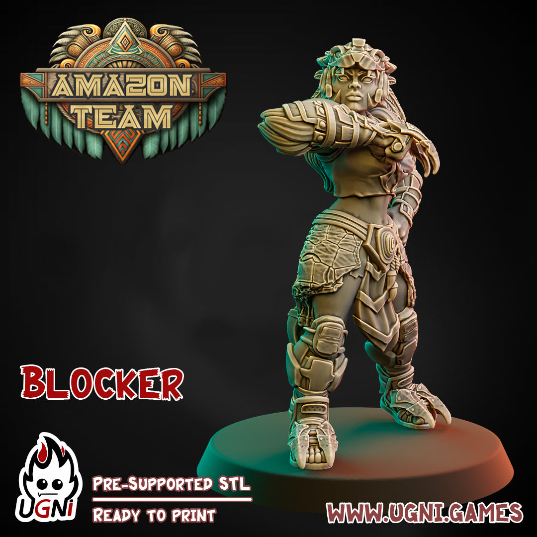 Amazons Team - Amazon | UGNI Miniatures | Resin