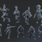 Chivalric Crushers Knights Team - Full Team (18 models) | Brutefun Miniatures | Resin