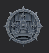 Chivalric Crushers Knights Team - Team Coin (2pcs) | Brutefun Miniatures | Resin