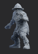 Chivalric Crushers Knights Team - Part 3 (11 models) | Brutefun Miniatures | Resin