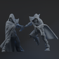 Dark Elves Team - Assassins (2 models) | Brutefun Miniatures | Resin
