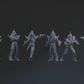 Dark Elves Team - Linemen (6 models) | Brutefun Miniatures | Resin