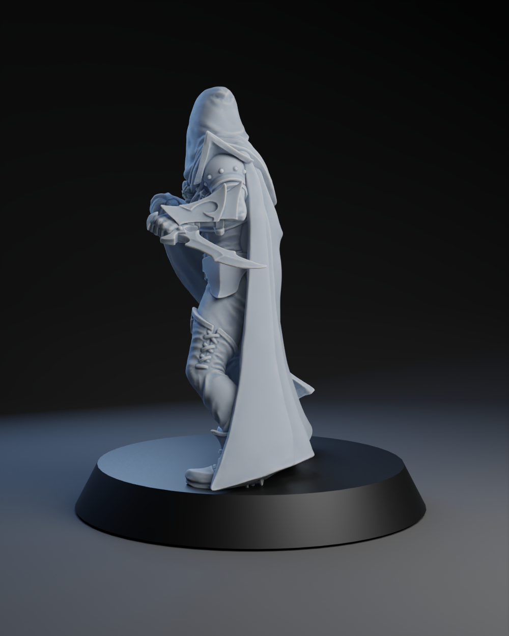 Dark Elves Team - Assassins (2 models) | Brutefun Miniatures | Resin