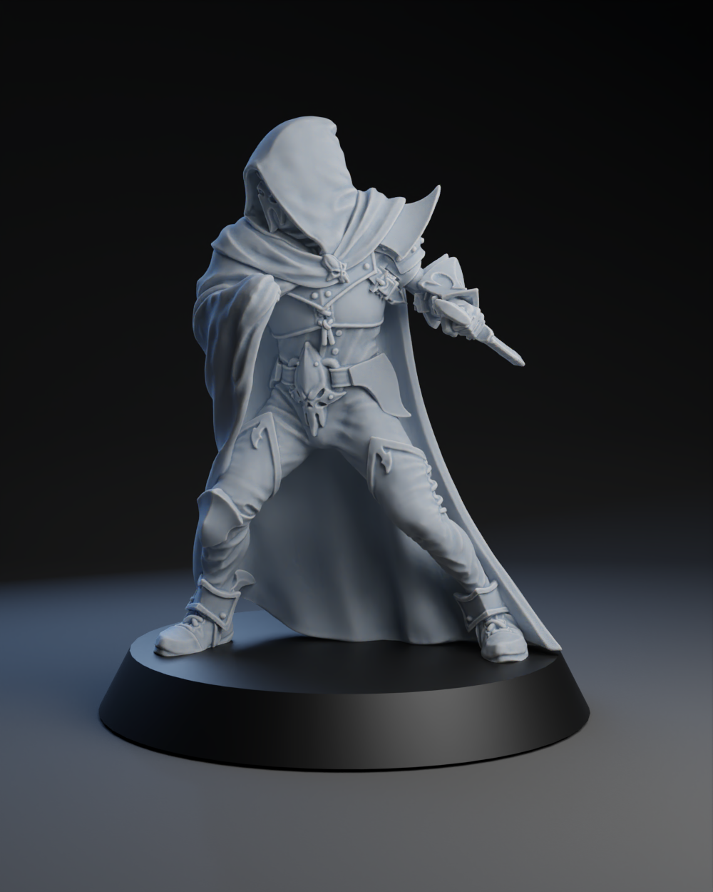 Dark Elves Team - Assassin 01 | Brutefun Miniatures | Resin