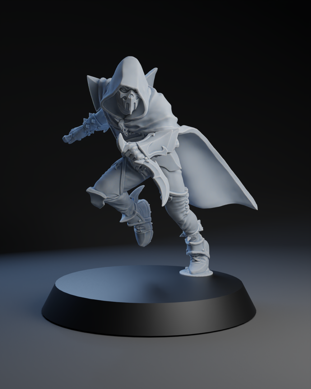 Dark Elves Team - Assassin 02 | Brutefun Miniatures | Resin