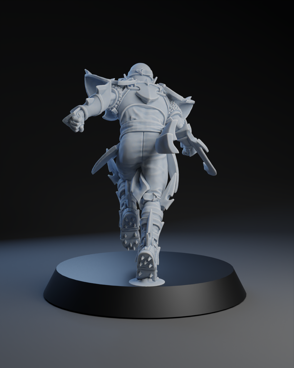 Dark Elves Team - Blitzers (4 models) | Brutefun Miniatures | Resin