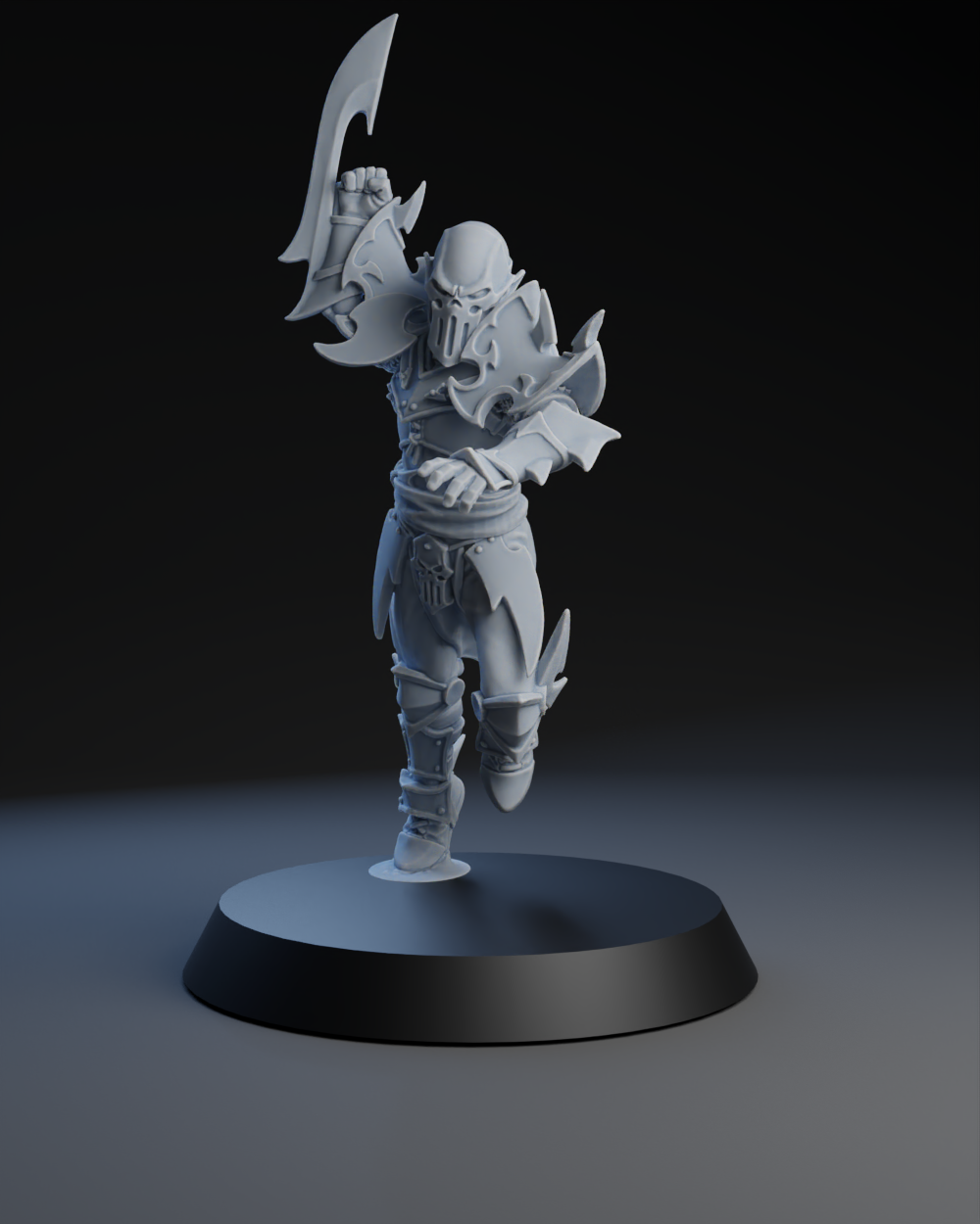 Dark Elves Team - Blitzers (4 models) | Brutefun Miniatures | Resin