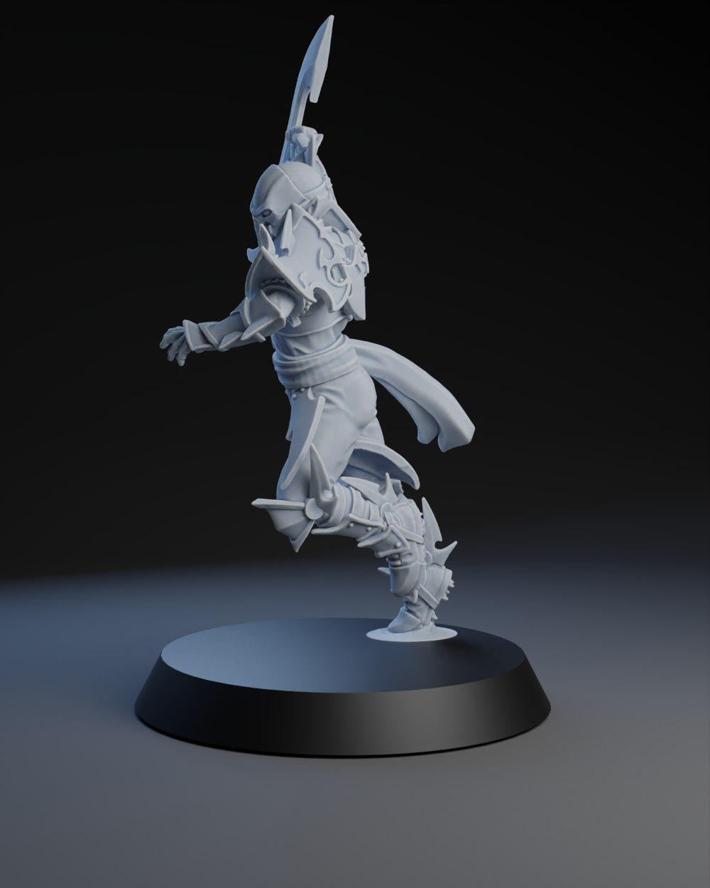 Dark Elves Team - Blitzer 03 | Brutefun Miniatures | Resin