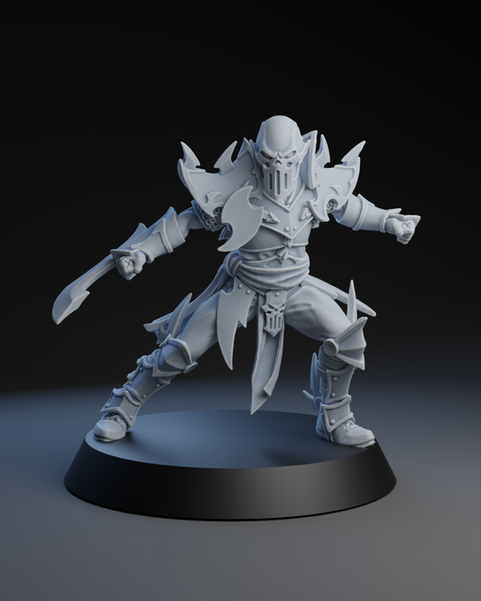 Dark Elves Team - Blitzer 04 | Brutefun Miniatures | Resin