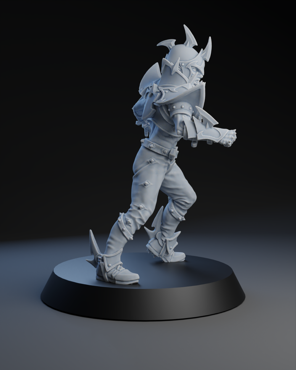 Dark Elves Team - Linemen (6 models) | Brutefun Miniatures | Resin
