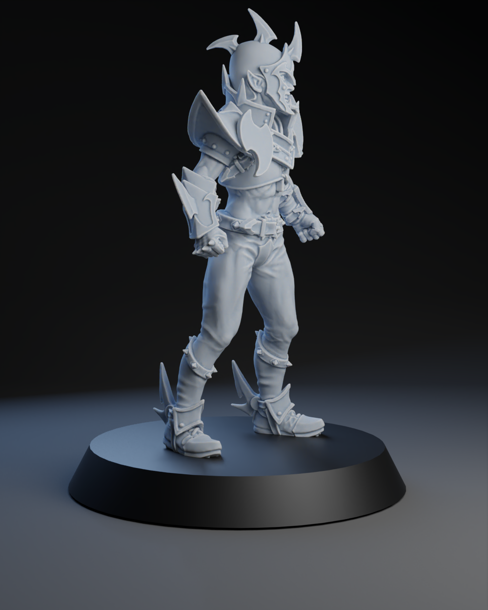 Dark Elves Team - Linemen (6 models) | Brutefun Miniatures | Resin
