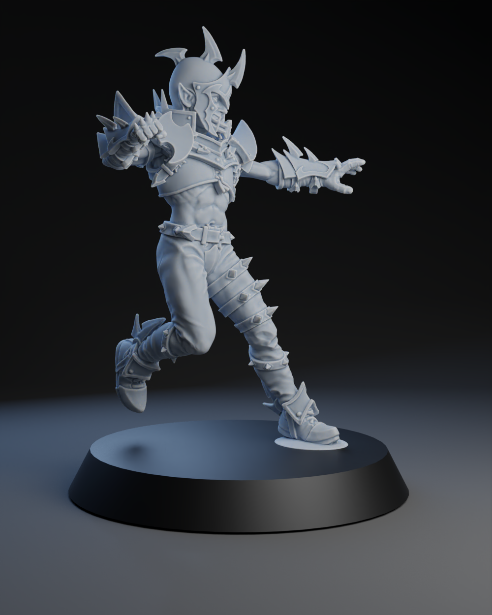 Dark Elves Team - Full Team (16 models) | Brutefun Miniatures | Resin