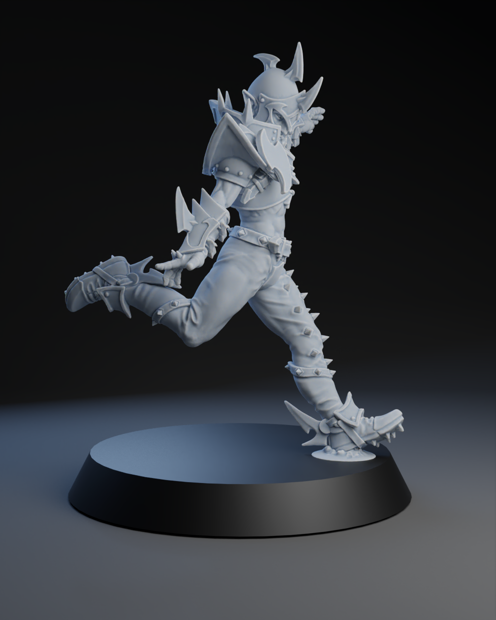 Dark Elves Team - Full Team (16 models) | Brutefun Miniatures | Resin