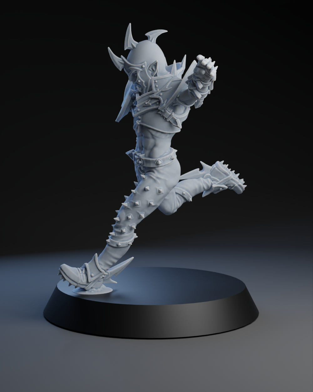 Dark Elves Team - Full Team (16 models) | Brutefun Miniatures | Resin