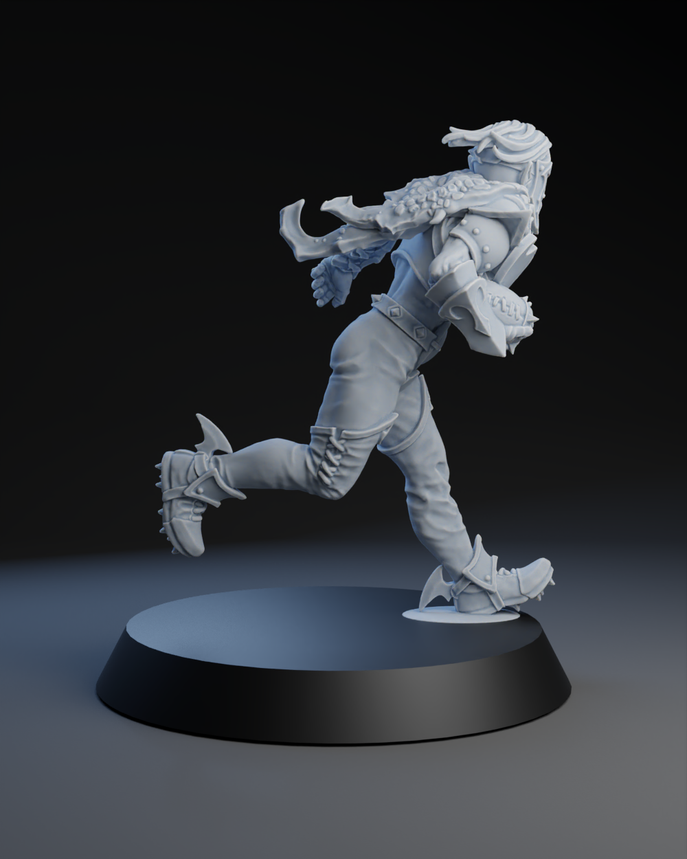 Dark Elves Team - Runner 01 | Brutefun Miniatures | Resin