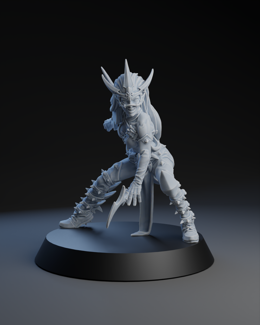 Dark Elves Team - Full Team (16 models) | Brutefun Miniatures | Resin