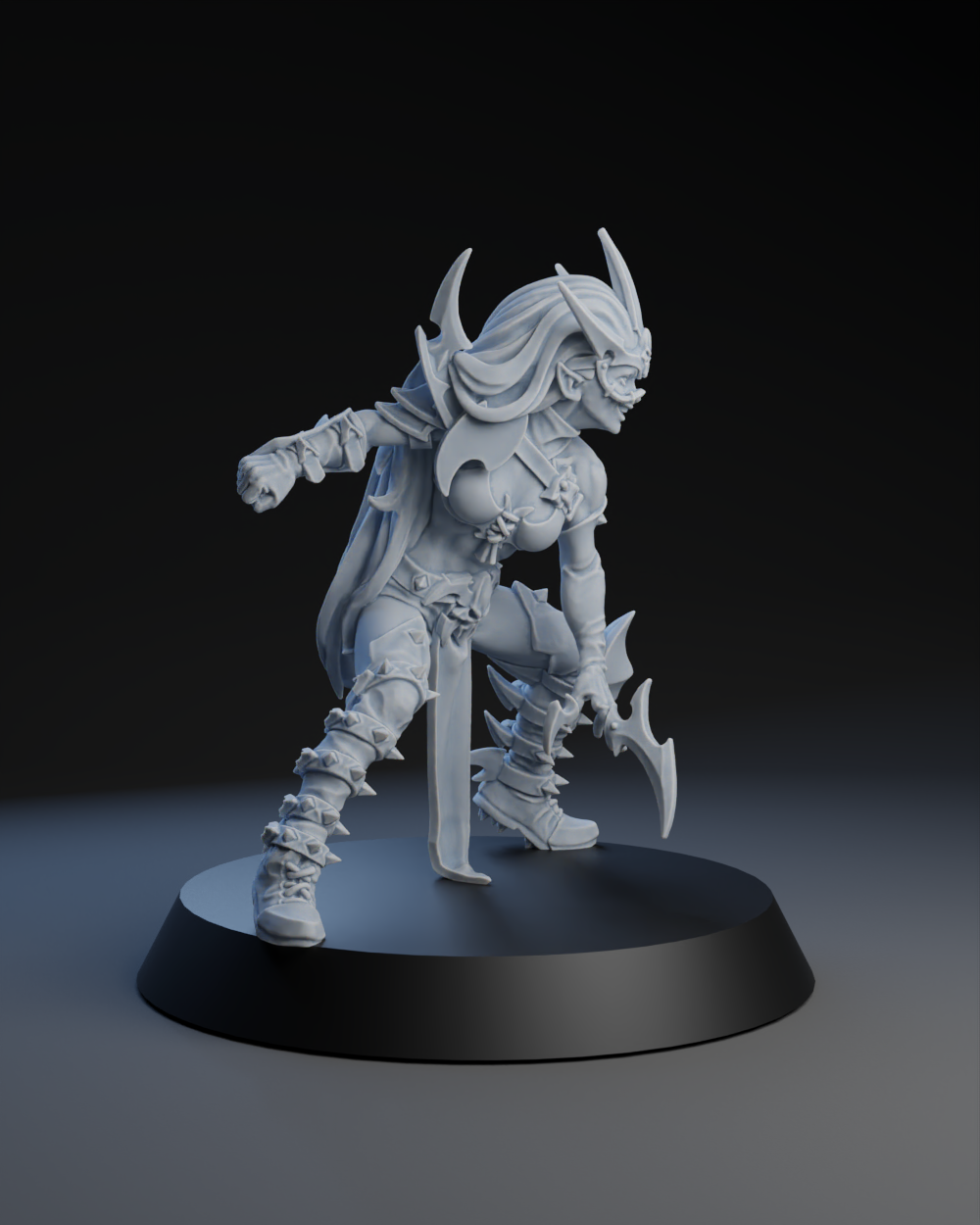 Dark Elves Team - Full Team (16 models) | Brutefun Miniatures | Resin