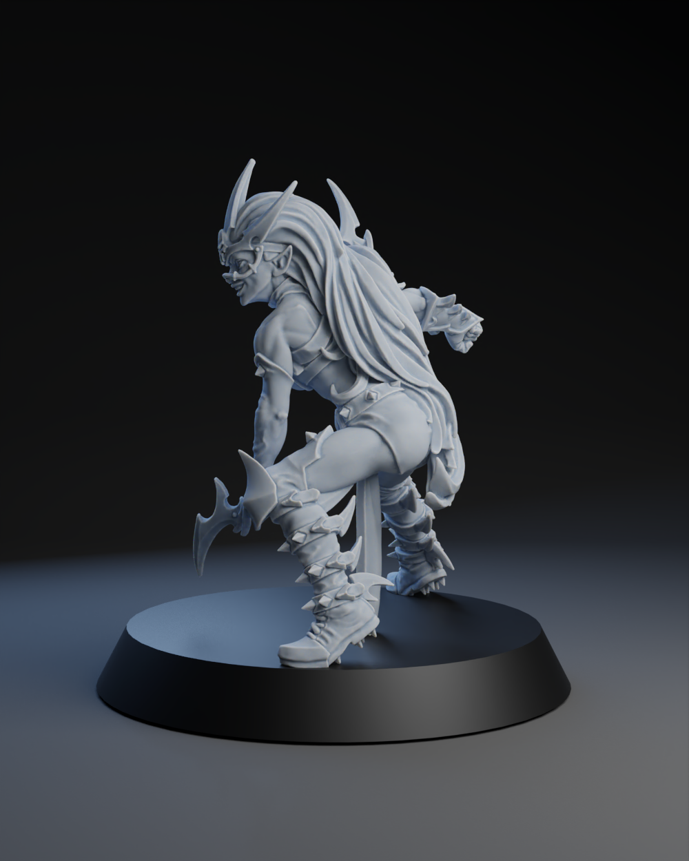 Dark Elves Team - Full Team (16 models) | Brutefun Miniatures | Resin