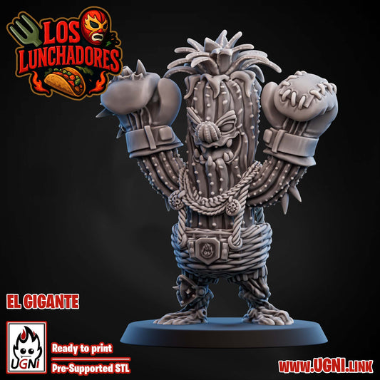 Los Lunchadores Halfling Team - El Gigante 01 (Treeman)| UGNI Miniatures | Resin