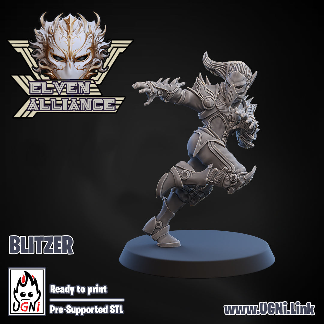 Elven Alliance - Blitzer 01 | UGNI Miniatures | Resin