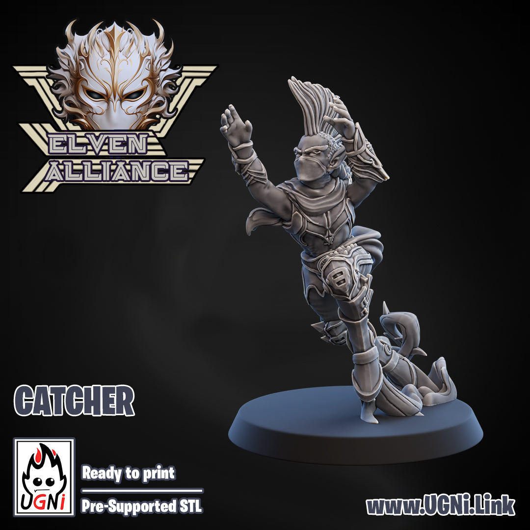 Elven Alliance - Catcher 01 | UGNI Miniatures | Resin