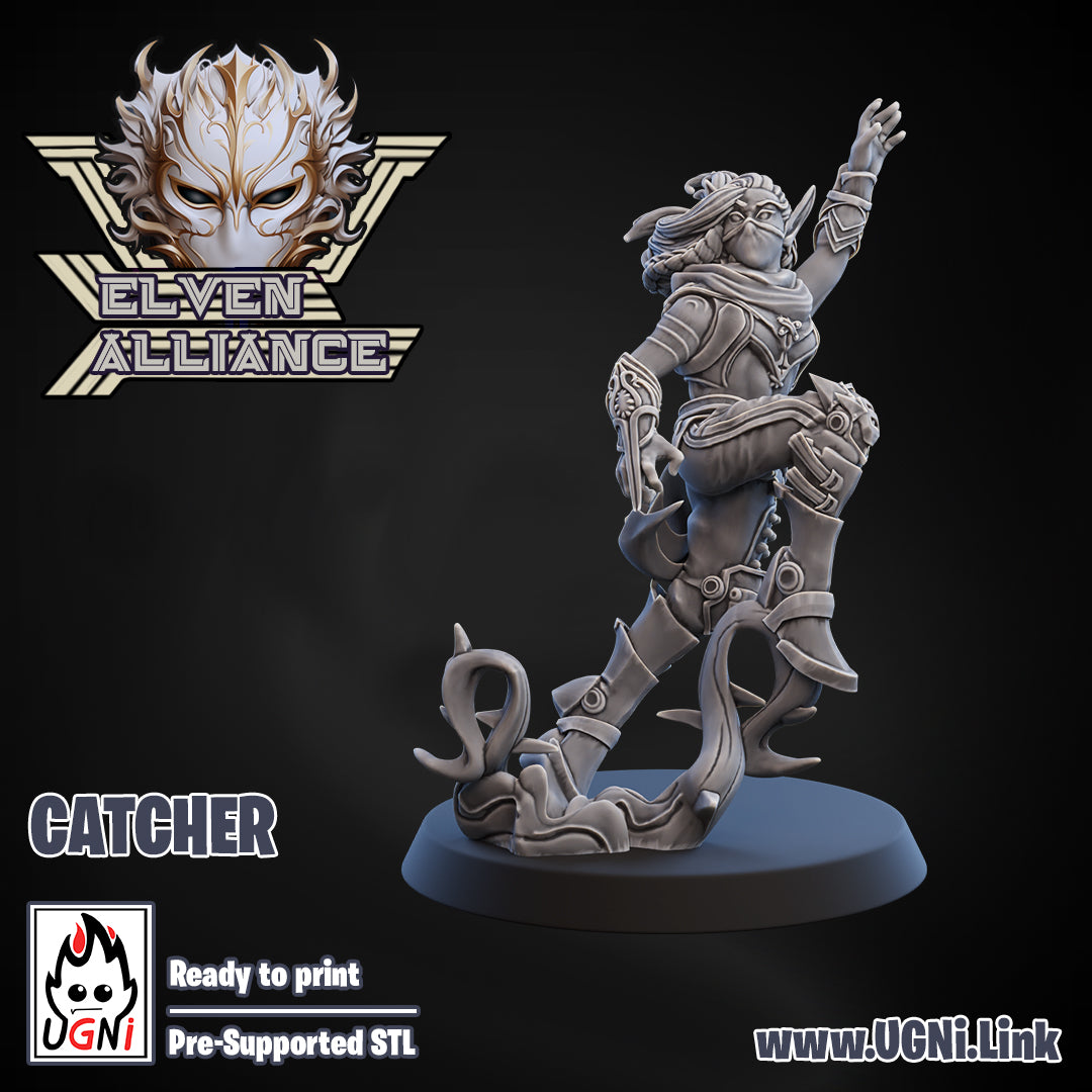 Elven Alliance - Catcher 03 | UGNI Miniatures | Resin
